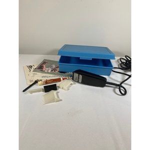 Vintage 1979 Oster Model 96B Home Animal Detachable Dog Grooming Kit Works!